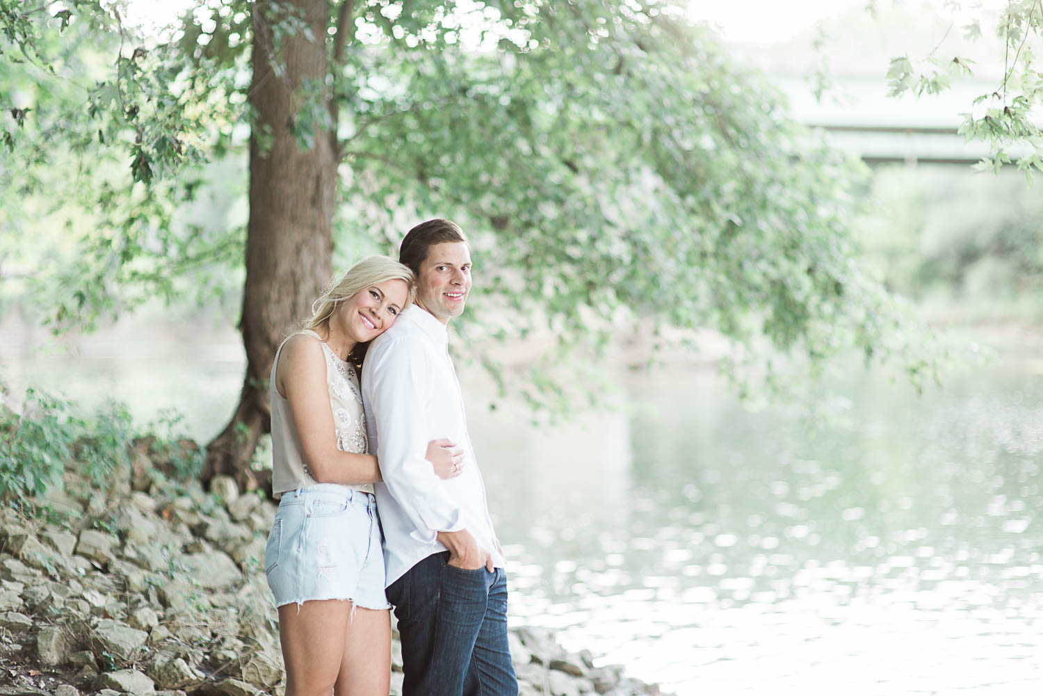 indianapolis art center engagement session