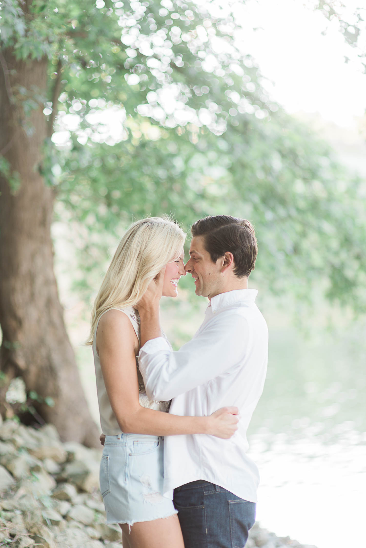 indianapolis art center engagement session