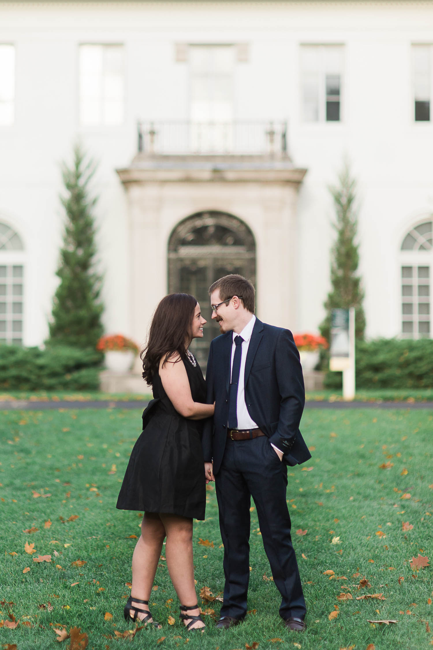 Indianapolis Museum of Art Engagement Session, Ashley Link Photography