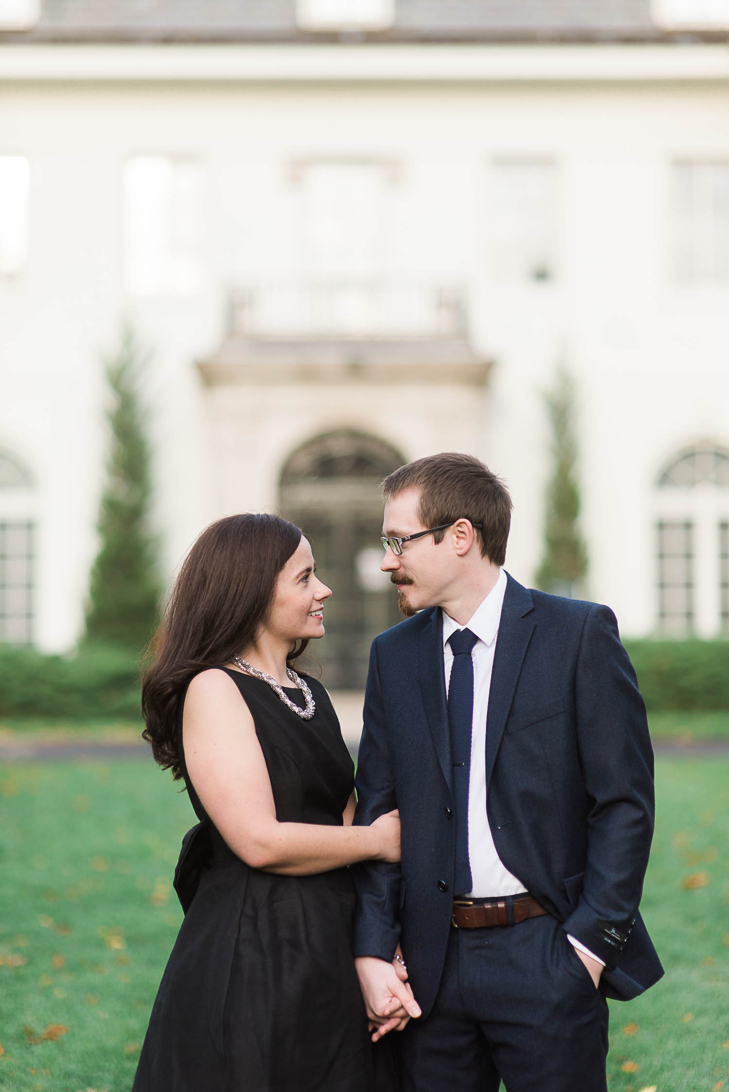 Indianapolis Museum of Art Engagement Session, Ashley Link Photography