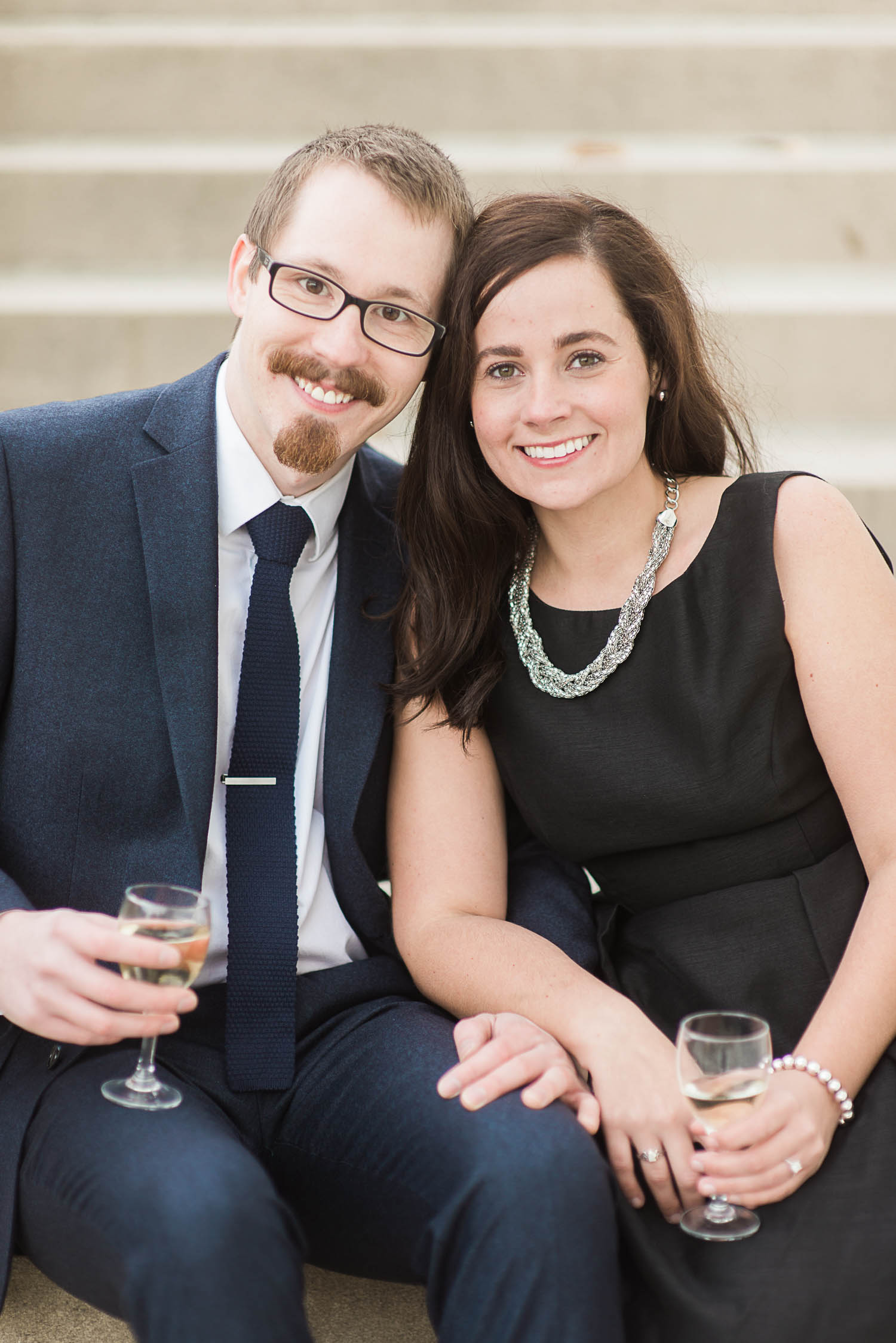 Indianapolis Museum of Art Engagement Session, Ashley Link Photography