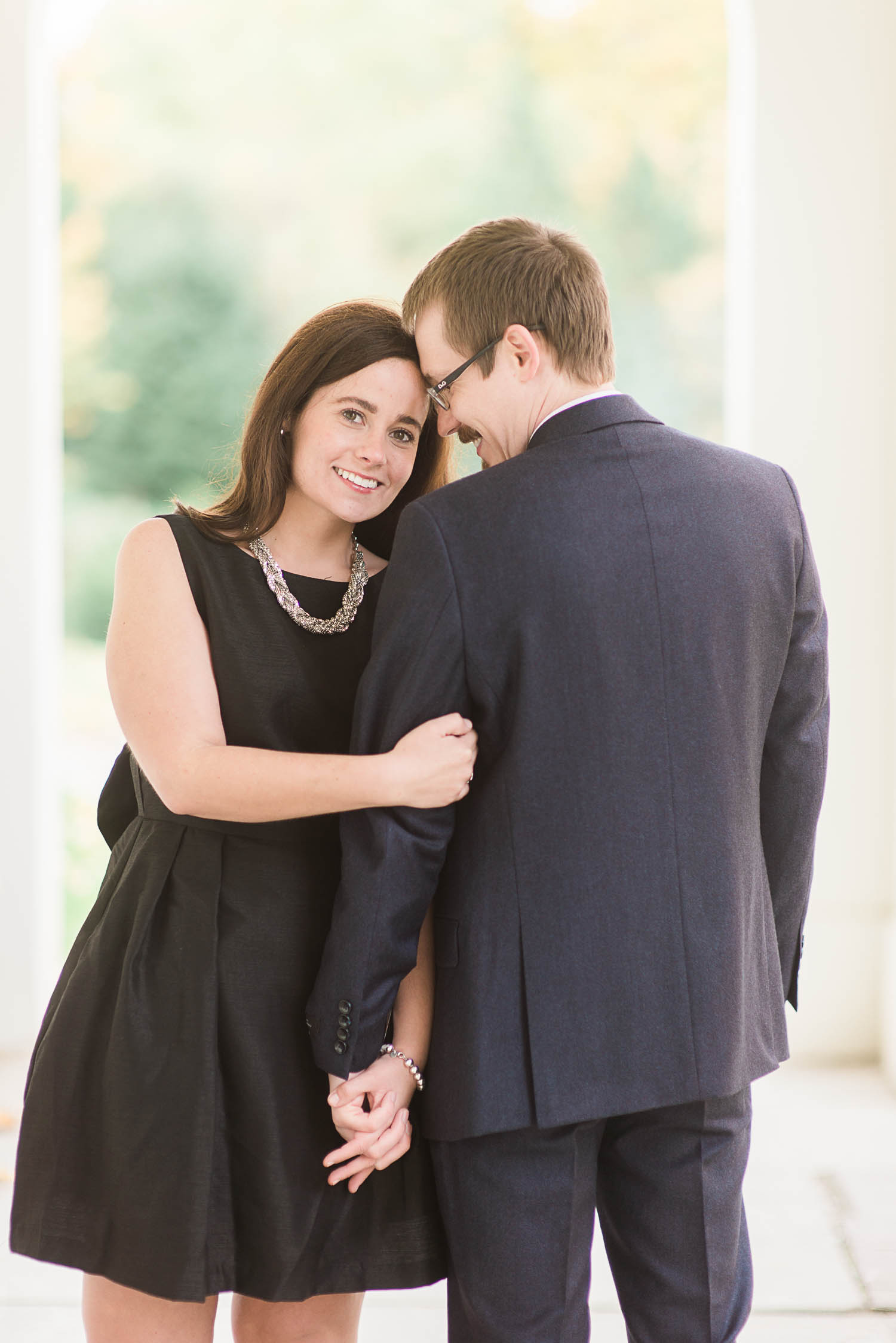 Indianapolis Museum of Art Engagement Session, Ashley Link Photography