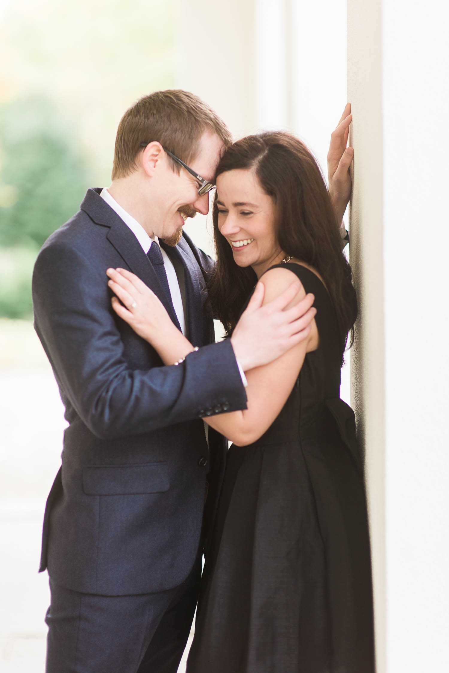 Indianapolis Museum of Art Engagement Session, Ashley Link Photography