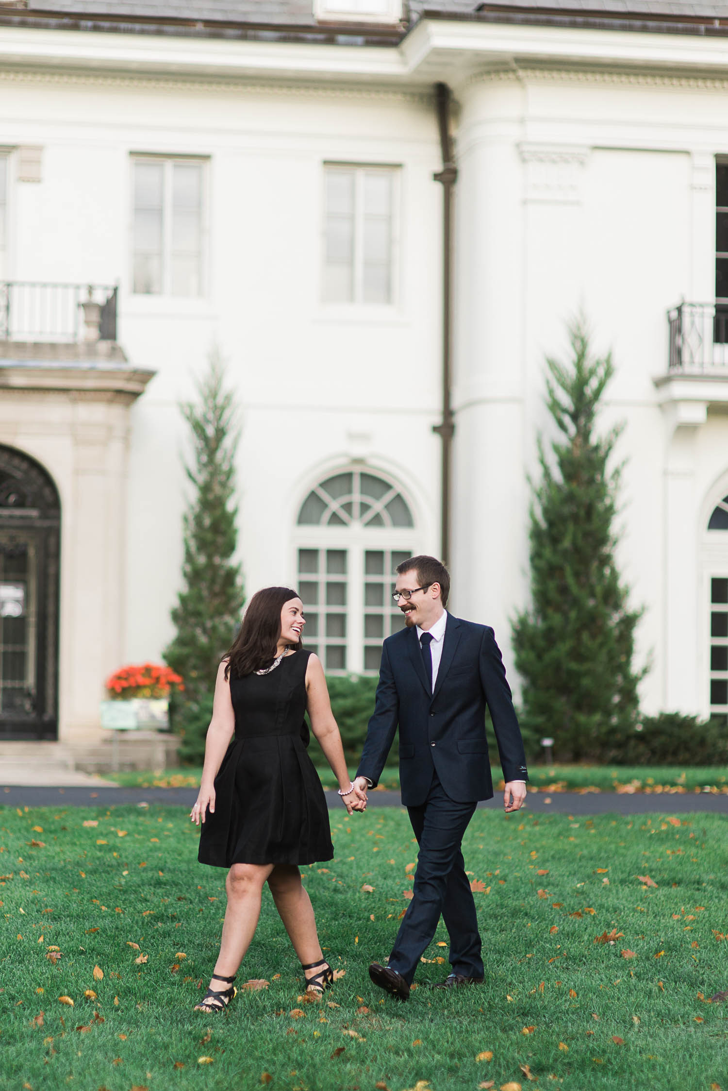 Indianapolis Museum of Art Engagement Session, Ashley Link Photography