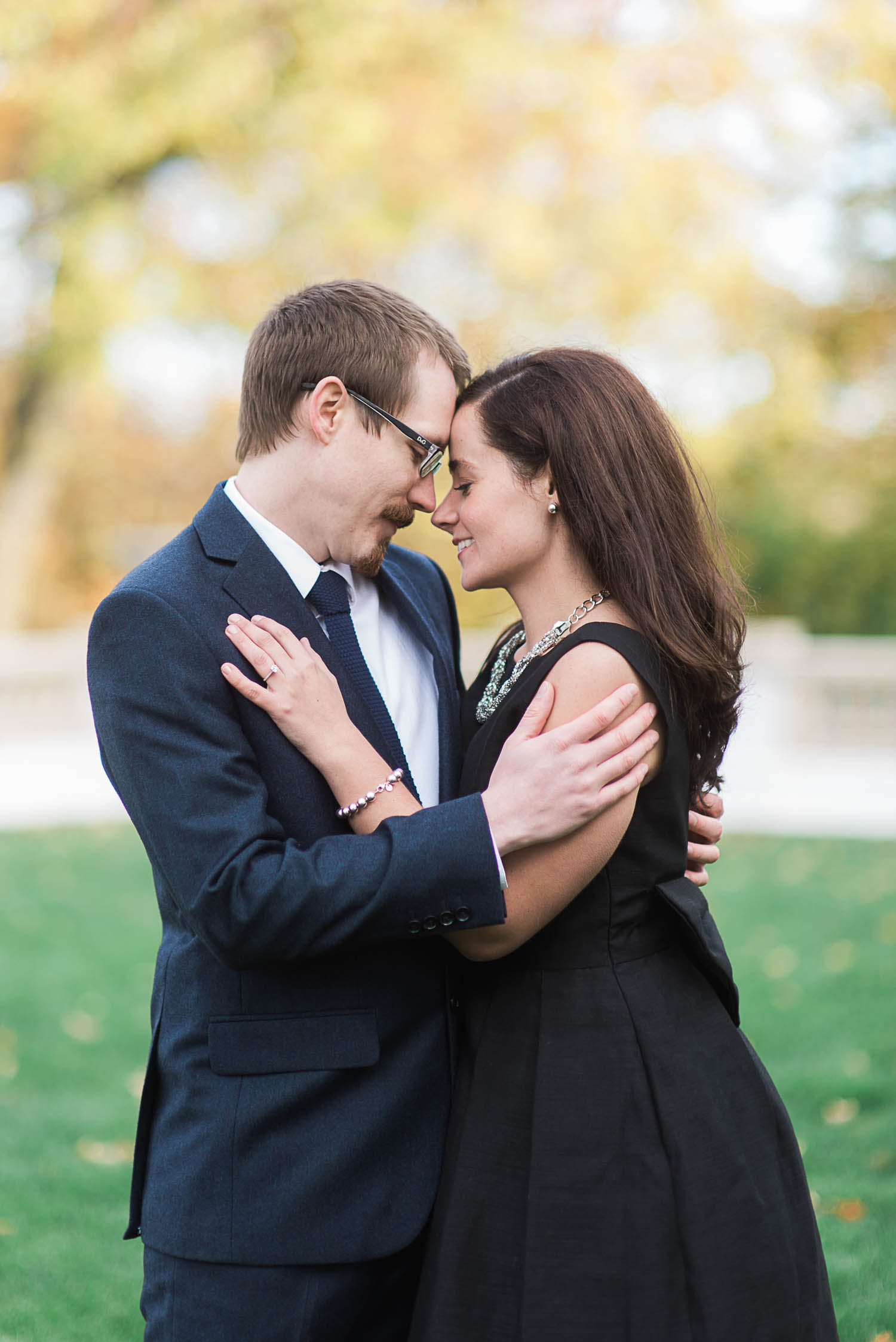 Indianapolis Museum of Art Engagement Session, Ashley Link Photography