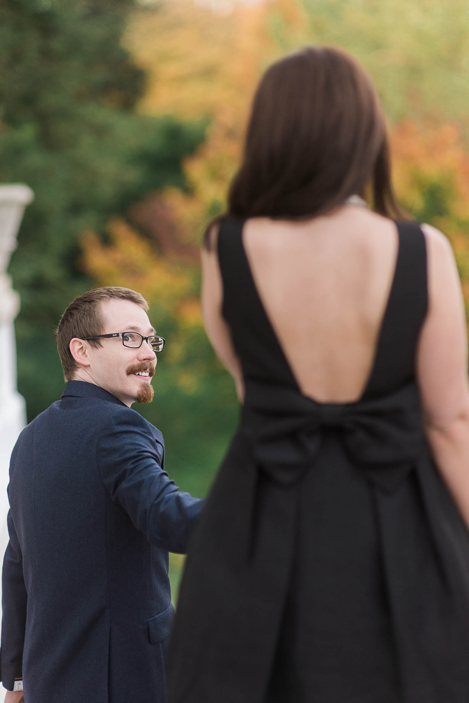 Indianapolis Museum of Art Engagement Session, Ashley Link Photography