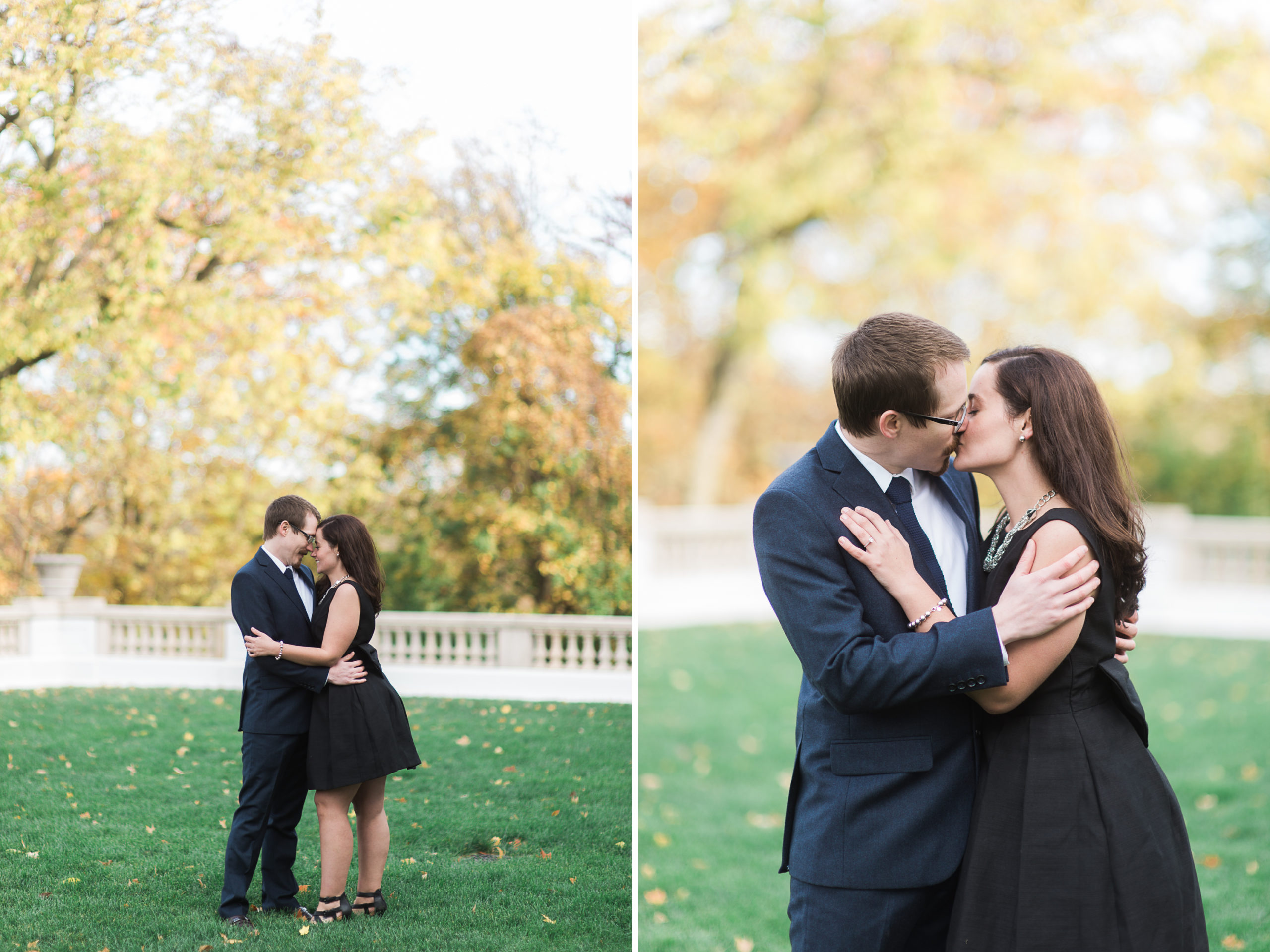 Indianapolis Museum of Art Engagement Session, Ashley Link Photography