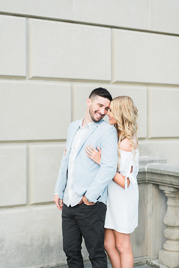 Indianapolis War Memorial Fine Art Engagement Session