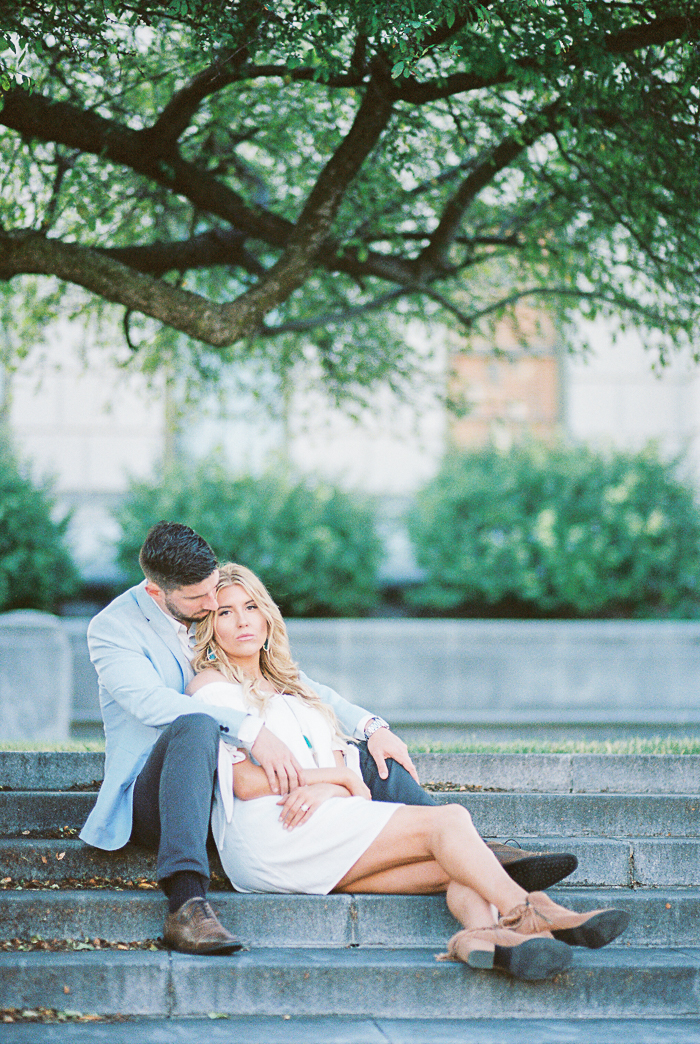 Indianapolis War Memorial Fine Art Engagement Session