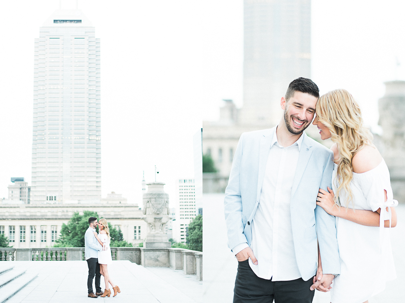 Indianapolis War Memorial Fine Art Engagement Session