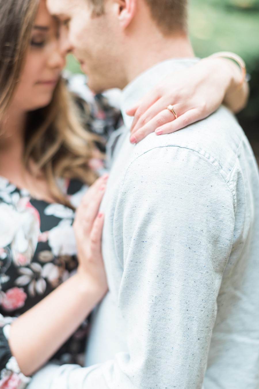 Holcomb Gardens Butler University Engagement Session