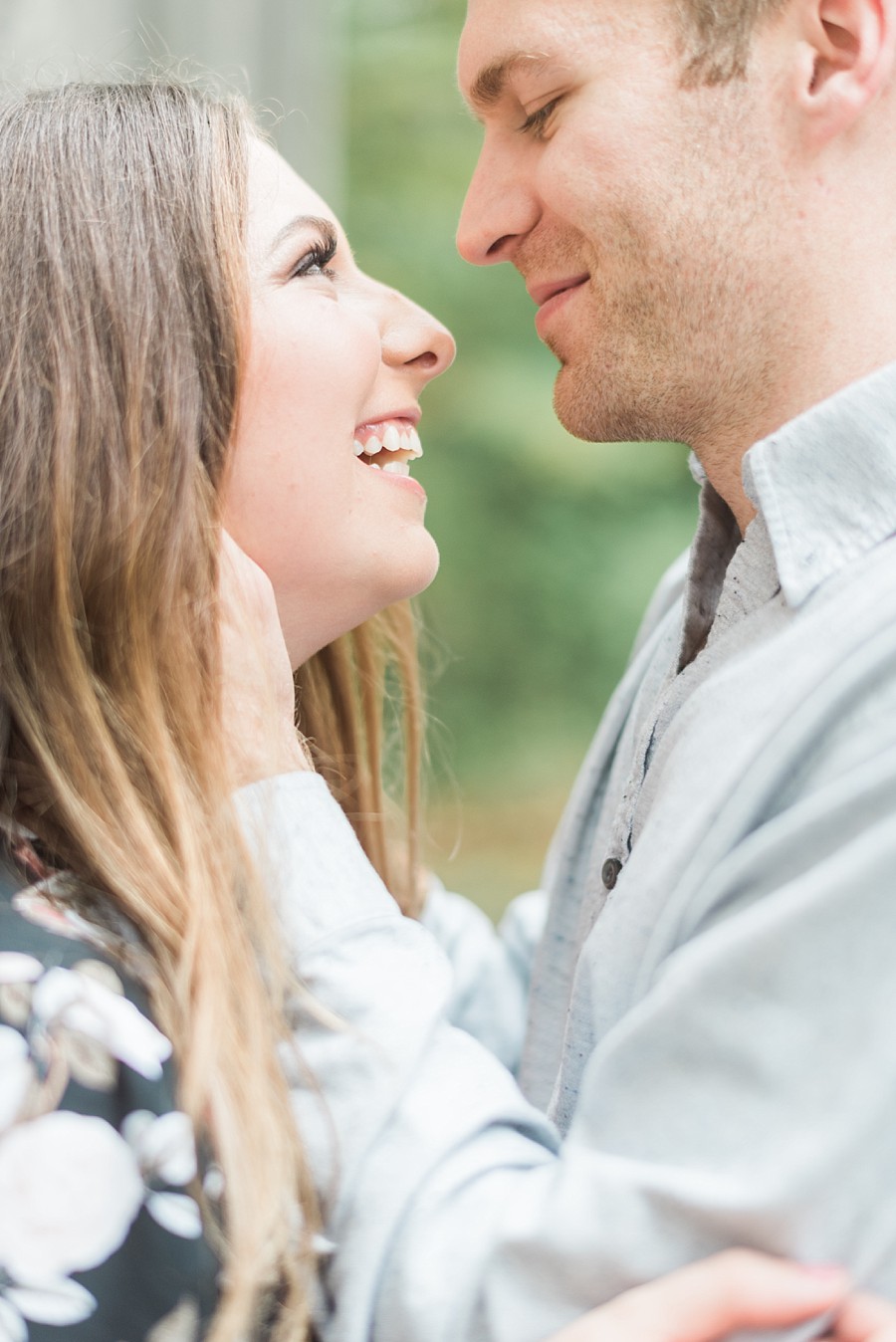 Holcomb Gardens Butler University Engagement Session