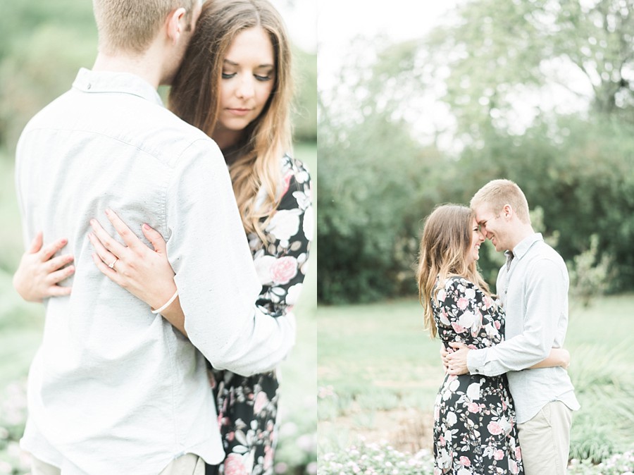 Holcomb Gardens Butler University Engagement Session