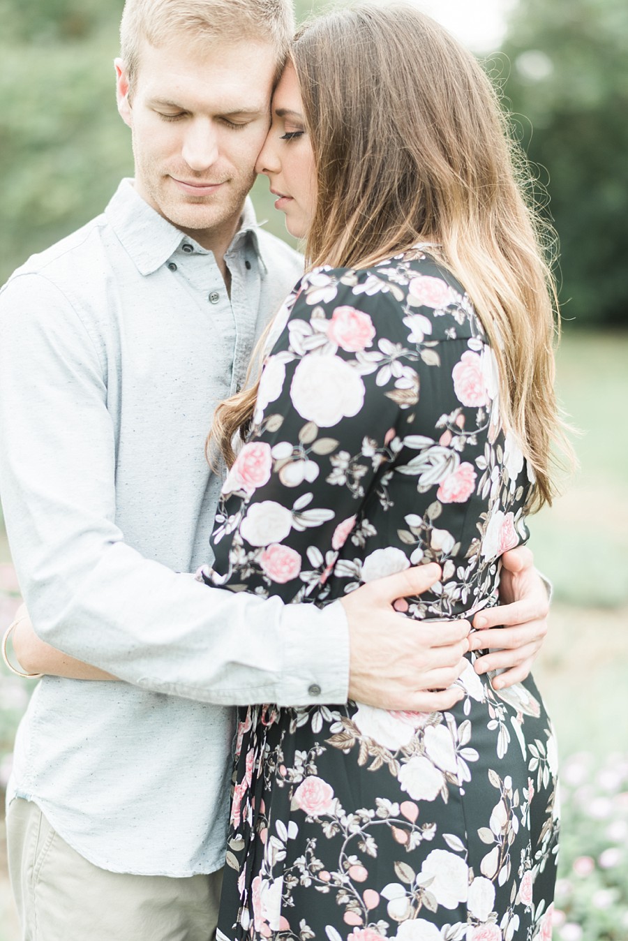 Holcomb Gardens Butler University Engagement Session