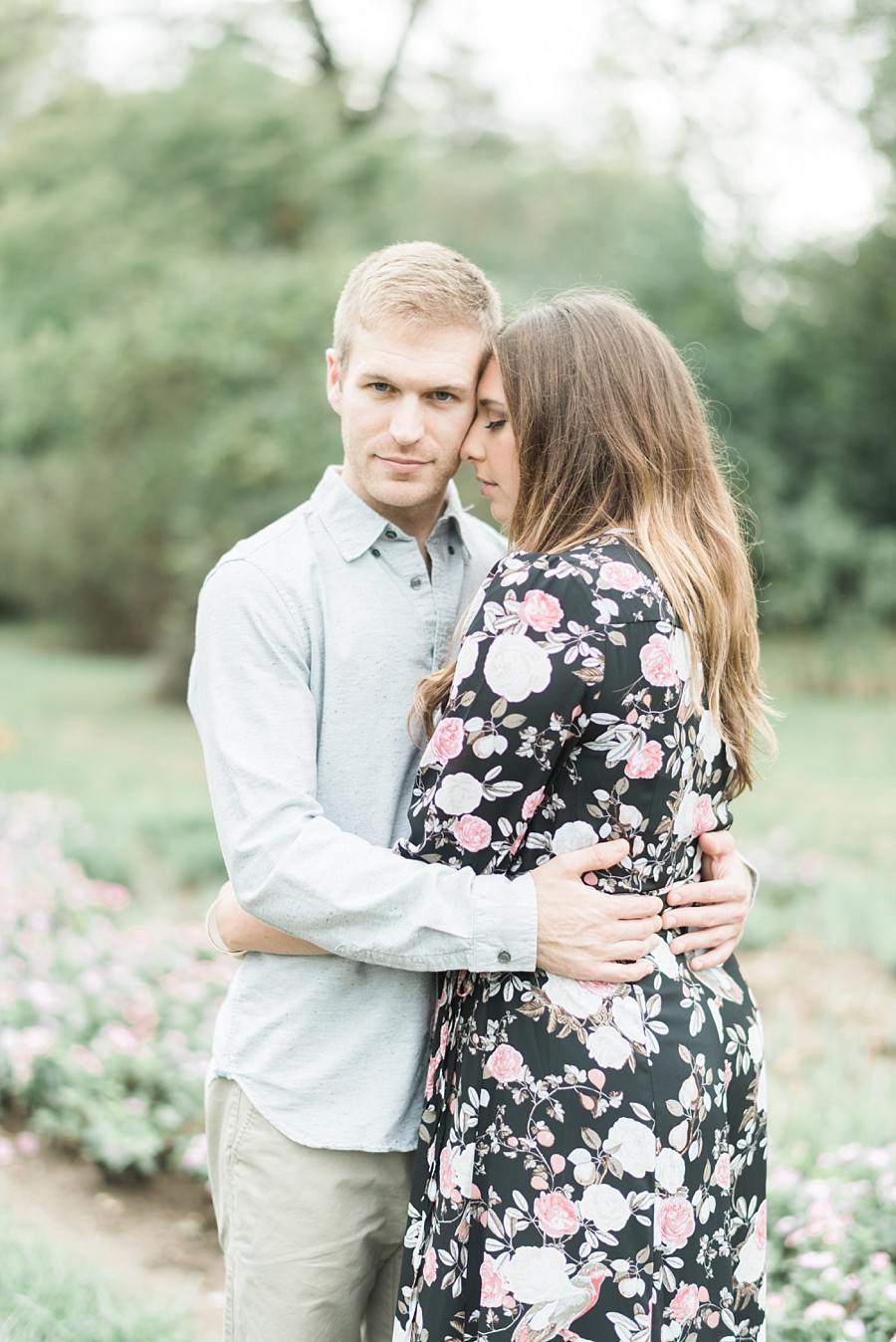 Holcomb Gardens Butler University Engagement Session