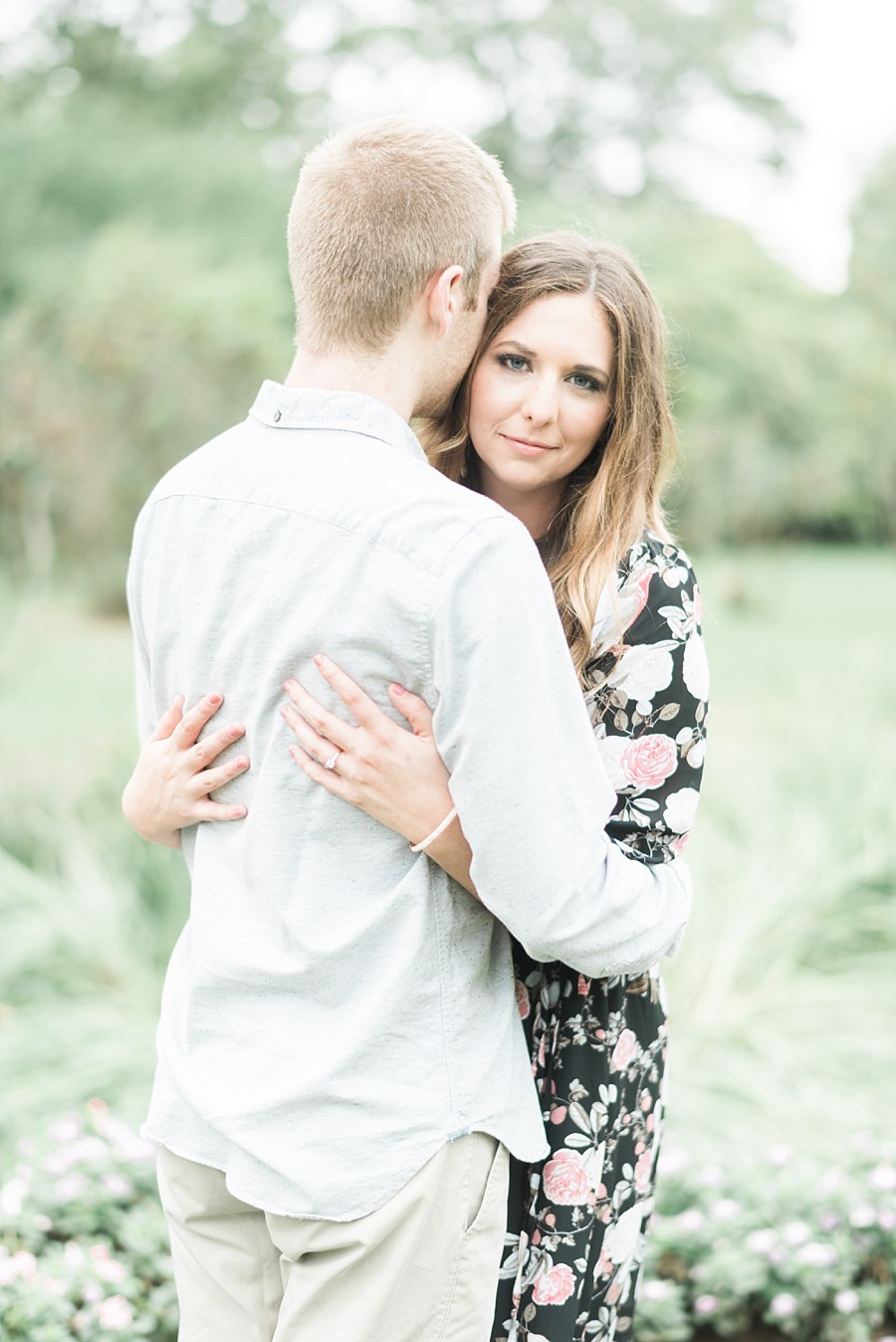 Holcomb Gardens Butler University Engagement Session