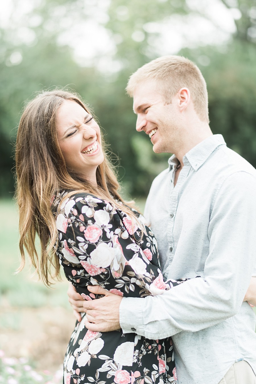 Holcomb Gardens Butler University Engagement Session