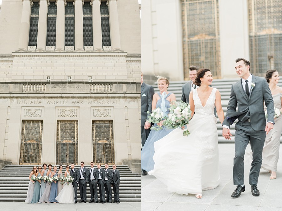 Indianapolis Wedding Photographer; Indiana Historical Society Wedding