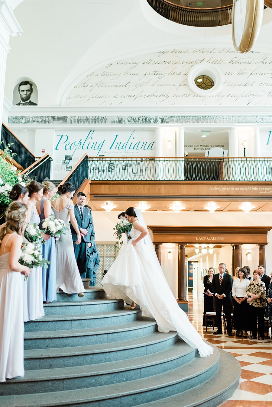 Indianapolis Wedding Photographer; Indiana Historical Society Wedding