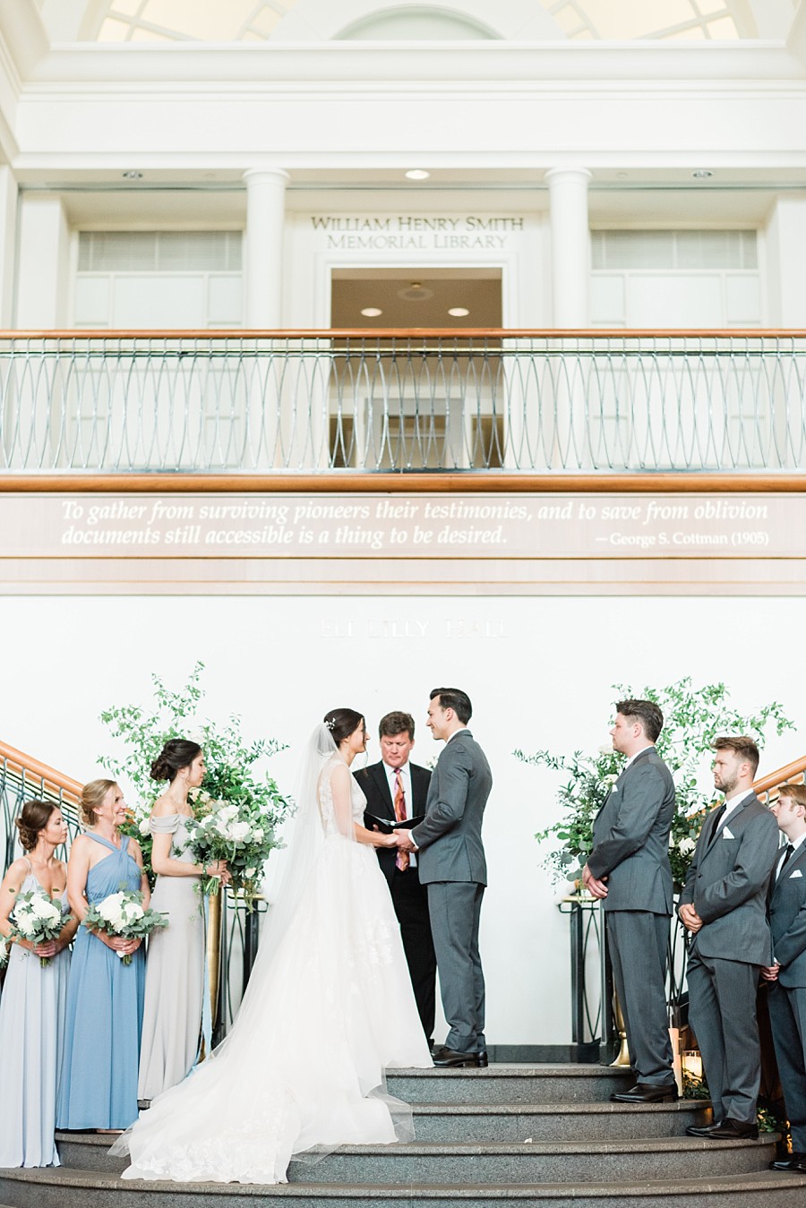 Indianapolis Wedding Photographer; Indiana Historical Society Wedding