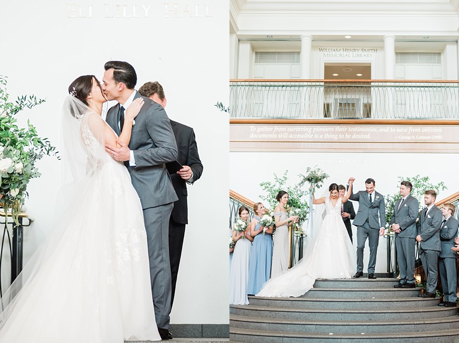 Indianapolis Wedding Photographer; Indiana Historical Society Wedding