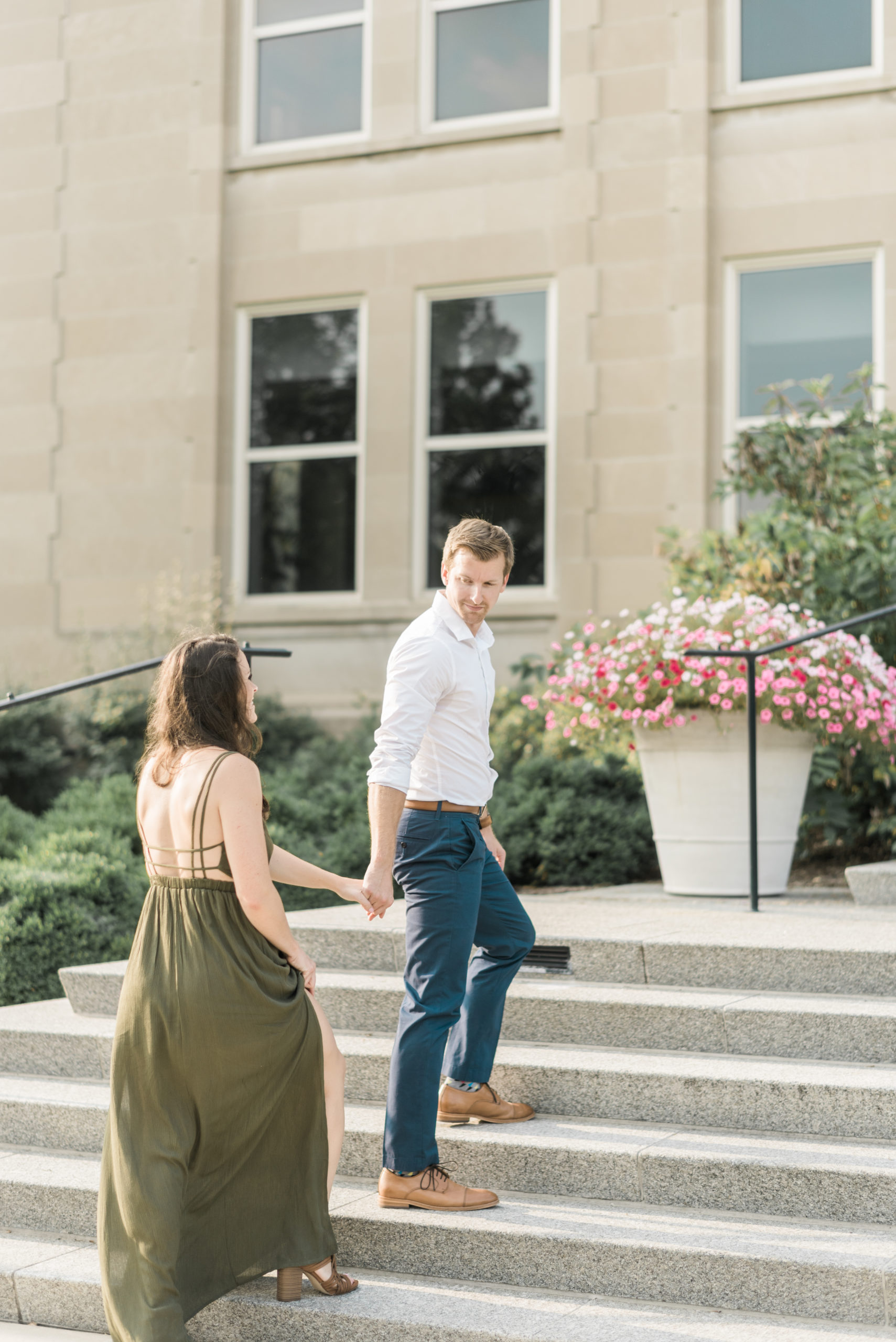 Depew University Engagement Session, Indianapolis Wedding Photographer