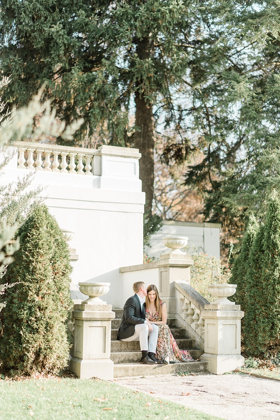 Newfields Engagement Session, Indianapolis Wedding Photographer