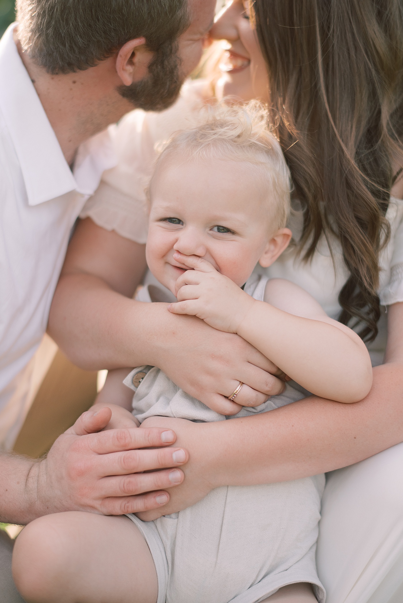 Family Photography in a wildflower field in Indianapolis