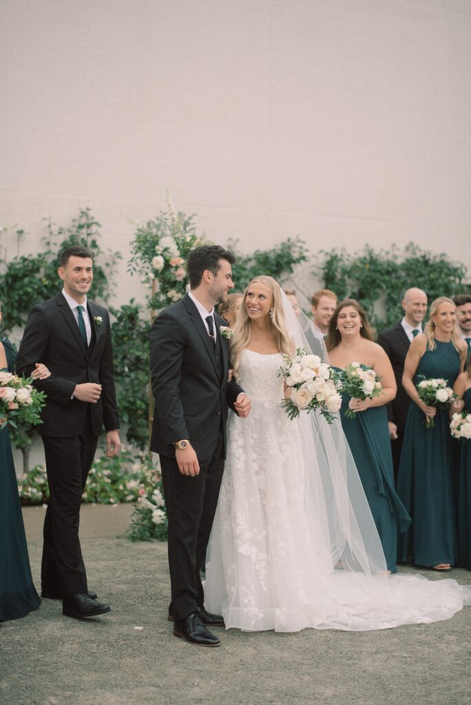 A Courtyard Wedding at the Ritz Charles in Carmel Indiana